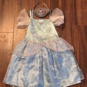 Disney Cinderella Dress and Tiara